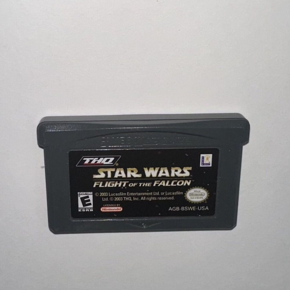 Star Wars: Flight of the Falcon (Nintendo GBA, 2003) Cartridge Only Tested